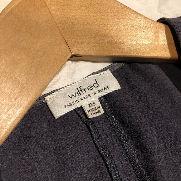 Aritzia Wilfred Navy Blue Dress - Picture 4 of 5